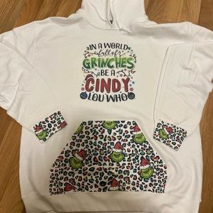 Custom made Grinch Hoodie